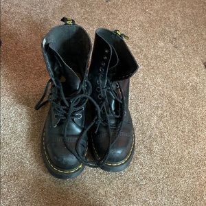 Dr Martens BXB steel-toed boots SIZE: 9.5!!